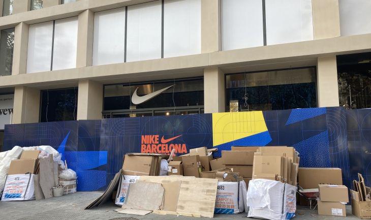 NIKE ABRIRÁ UNA MACROTIENDA EN PASEO DE GRÀCIA 17 CON FACHADA VENTILADA DE SISTEMA MASA