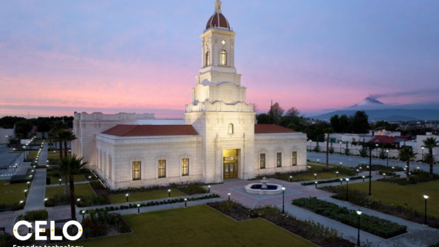 Templo de Puebla en México