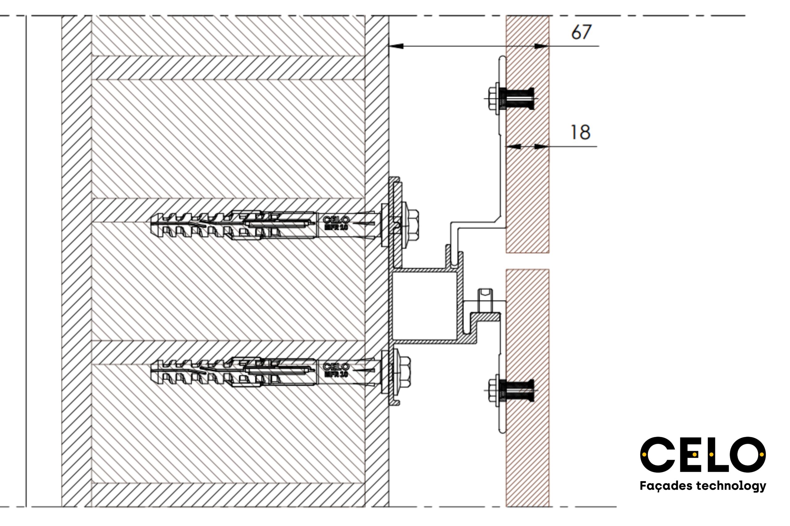 fachada ventilada detalle